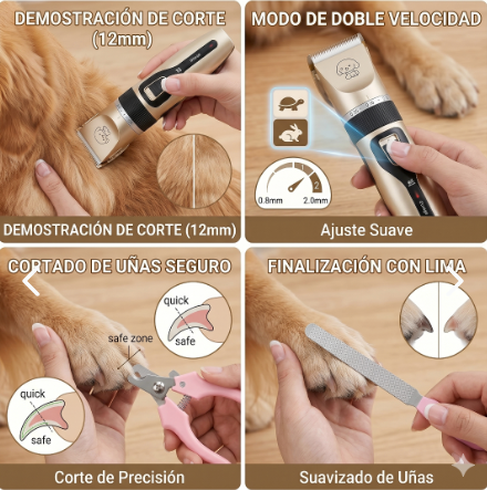 Kit De Peluqueria Para Mascotas
